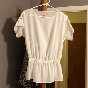 Michael Kors peplum top